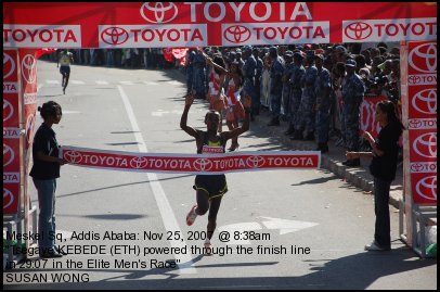 2007 Great Ethiopian Run by Susan Wong